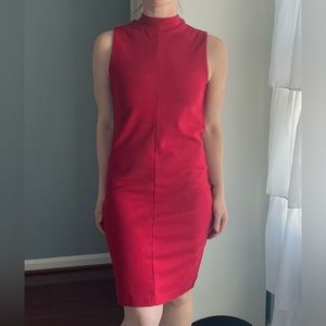 Willi Smith red cocktail dress - size 0